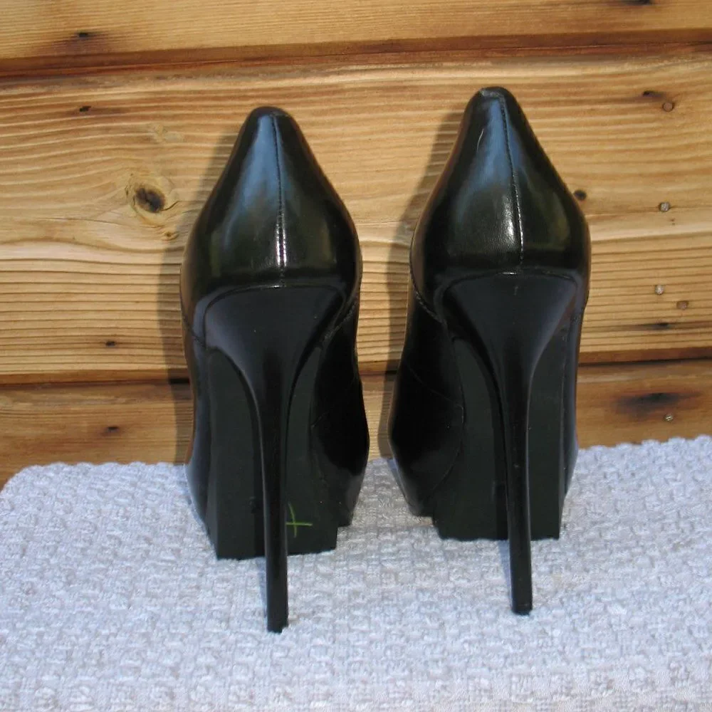 Camilla Skovgaard Womens 8.5 Black Stiletto Platform Heels